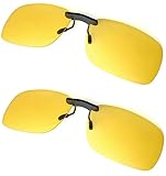 BLUE CUT Clip on Polarized Night Vision,...