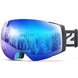 ZIONOR X4 Ski Goggles Magnetic Lens -...