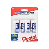 Pentel Hi-Polymer Block Eraser Small White,...