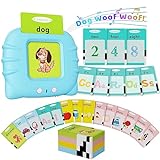 Aullsaty Toddler Toys Talking Flash Cards for...