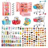 164Pcs Mini Shopping Cart Basket Miniature...