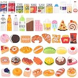 50Pcs Miniature Food Drinks Bottle Soda Pop...